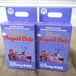 2 New Disney Magical Chefs Mystery Pin Box Set Cook Food Snacks. Fixed Price $61.00.
