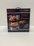 Parini 2-TIER Electric Food Steamer *in Box* (P03065823). Fixed Price $19.99.