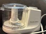 Hamilton Beach/proctor-silas Inc. Electric Food Chopper Model 72500A Type FC04. Fixed Price $12.99.