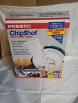 Presto Chipshot Electric Potato Chipper New With Open Box Dishwasher Safe.. Fixed Price $19.99.
