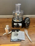 Viking Professional Cup Food Processor With Blade Storage Model VFP12. Fixed Price $200.00.