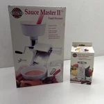 Norpro Master Ii Canning Food Strainer Juices Purees Sauces - With Extras. Fixed Price $59.99.
