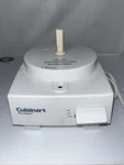 Cuisinart Classic Food Processor White DLC-10S Tx Motor Base Tested Working. Fixed Price $17.98.