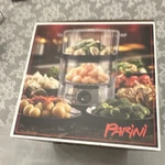 Parini 2-TIER Electric Food Steamer 2.6 Qt 400W Timer Auto Shut-off. Fixed Price $29.95.