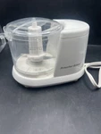 Proctor Silex Mini Food Chopper Model 72500RY Type FC08 White 70W. Fixed Price $19.99.