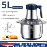 5L Electric Meat Grinder Food Processor Fruits Blender Veg Chopper Sausage Maker. Fixed Price $25.99.