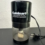 Cuisinart Mini-mate Plus Chopper Grinder 2-SETTINGS Model MM-2M Black Tested. Fixed Price $28.00.