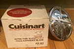 Cuisinart Food Proc DLC-10E CFP-4 5A 9A 1MM Thin Slicing Disc & Stem FP-101. Fixed Price $23.99.