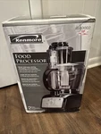 Kenmore 10 Cup Food Processor Black New In Damaged Box. Fixed Price $69.83.