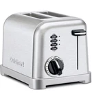 Cuisinart CPT-160 Metal Classic 2-SLICE Toaster, Brushed Stainless. Fixed Price $45.99.