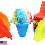 Paragon Manufactured Fun 8-OUNCE Sno-cone Flower Drip Tray Cups, Multicolor, 1. Fixed Price $52.22.