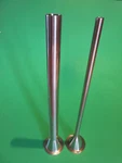 12" Long 2-PC Set Sausage Stuffing Tubes Base 3/8" & 3/4" Dia For Hakka. Fixed Price $47.75.