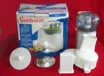 New In Open Box 1997 Sunbeam Food Processor Model 4817. Fixed Price $75.00.