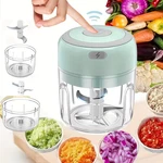 Mini Usb Rechargeable Electric Garlic Chopper For Kitchen Baby Food Veggie Meat. Fixed Price $21.99.