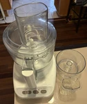 Kitchenaid Food Processor Ultra Power KFP600; Base, Bowls, Cover, And Pusher. Fixed Price $92.00.