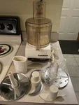 Vintage Cuisinart DLC-7 Food Processor. Tested And Working. Multiple Acc. Japan. Fixed Price $69.00.