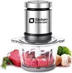 Kitchen The Box Mini Food Processor, Electric Meat Grinder & Chopper Wit. Fixed Price $38.80.