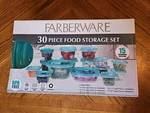 Farberware Piece Food Storage Set Freezer Safe Bpa #FG30624. Fixed Price $9.99.