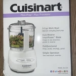 Cuisinart Mini Prep Food Processor. Fixed Price $30.00.