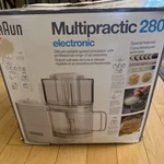 Braun Multipractic Food Processor Type 4262 Germany. Fixed Price $113.12.
