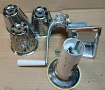 Shred-o-mat -shreds-slices-grates-waffles Vintage Rival No. 674 White. Fixed Price $12.73.