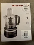 New In Box Refurbished Kitchen Aid 7 Cup Food Processor. Fixed Price $75.00.