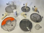 Cuisinart Classic 7 Cup Food Processor DLC-10S Replacement Parts You Pick. Fixed Price $12.00.