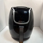 Powerxl 5QT Single Basket Air Fryer Black. Fixed Price $65.00.