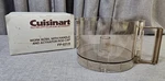 Cuisinart DLC-10 Food Processor Work Bowl FP-631A. Fixed Price $30.00.