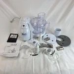 Euro-pro Quad Blade X Food Processor 16 Cup Prep Center 800W EP91 W/accessories. Fixed Price $75.00.