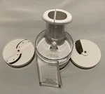 Oster Regency Kitchen Center Food Processor Salad Shooter W/ 2 Blades 5910-08A. Fixed Price $14.99.