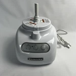 Kitchenaid KFP720 Cups Food Processor Base Only, White Tested. Fixed Price $20.00.