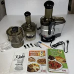 Bullet Express BE-110 The Amazing Minute Meal Machine 2008 And Books. Fixed Price $87.95.