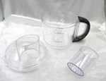 Food Processor Work Bowl Parts Black Handle Lid Pusher 2 & Decker. Fixed Price $32.00.