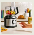 Bella Series 8-CUP 500W Food Processor Black. Fixed Price $55.00.