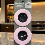 Cuisinart 2 Pack Kitchen Sink Strainer Stainless Steel Food Catcher Glossy Pink. Fixed Price $25.00.