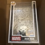 Funko Pop! Comic Covers Marvel Iron Man #1 (black & White) Le 750, In-hand. Fixed Price $250.00.