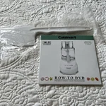 Cuisinart DLC-2011 Series Instructional Dvd And Scraper. Fixed Price $5.00.