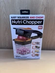 Nutri Chopper Manual Food Slicer Dicer 4 Blade Set New Sealed. Fixed Price $16.99.
