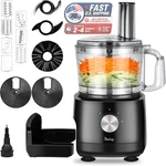 7 Cup Food Processor Built-in Storage Drawer Vegetable Chopper 10 Blade. Fixed Price $191.90.