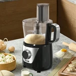 12-CUP Electric Food Processor 600W Veggie Chopper Meat Grinder Slicer Black. Fixed Price $80.54.