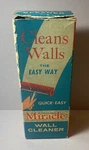 Vintage Miracle Wall Cleaner Household Tool Gadget Advertising Box Kristee Ohio. Fixed Price $7.75.