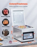 Vevor Chamber Vacuum Sealer 110V Commercial Food Saver W/ 12.6" Bar DZ-260C. Fixed Price $341.99.