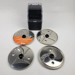 Ninja Food Processor Disc Blade Set Of 4 & Storage Box Container - New Open. Fixed Price $39.95.