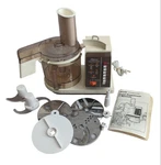 Sears Countercraft Food Processor, 7 Speeds, Base Blades Bowl Instructions Works. Fixed Price $31.99.