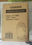 New Automatic Citrus Juicer, Squeezer, Electric Easy-to-clean, Courant CJC-4021. Fixed Price $12.00.