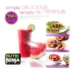 Auto-iq Nutri Ninja Blender System Book Simply Delicious 150+ Recipe. Fixed Price $9.99.