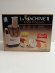 Vintage Moulinex Regal La Machine Ii Food Processor New Open Box Complete Usa. Fixed Price $125.99.
