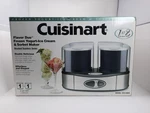 Cuisinart Flavor Duo Frozen Yogurt Cream Sorbet Maker ICE-40BK Never Used. Fixed Price $79.98.