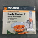 Black & Decker Handy Short Cut Ii Micro-processor HMP60 New Unused W/box. Fixed Price $24.99.